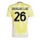 Juventus Douglas Luiz #26 Replike Gostujuci Dres 2024-25 Kratak Rukav